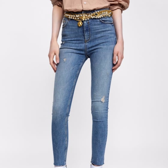 zara womens skinny jeans